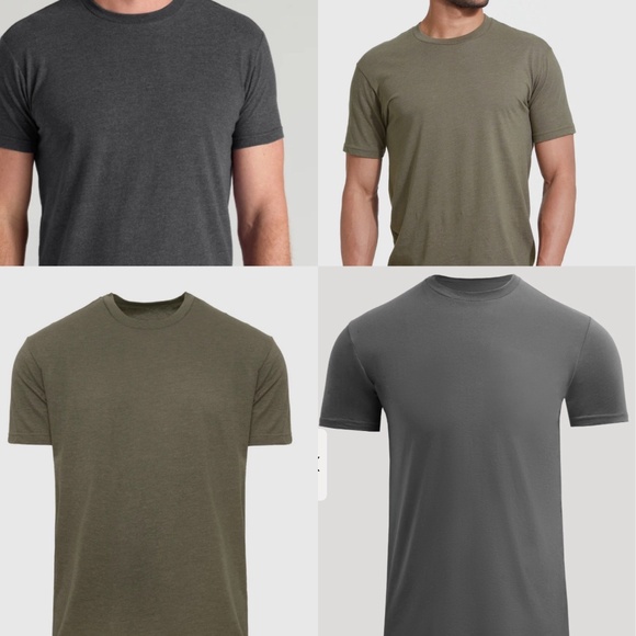 True Classic Men's Tees Gray and Olive Bundle of 2  size XL - Picture 1 of 9